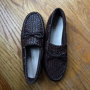 Loeffler Randall Minnie Espresso Woven Leather
Moccasin